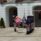 Changing of the guard in Grassalkovich Palace